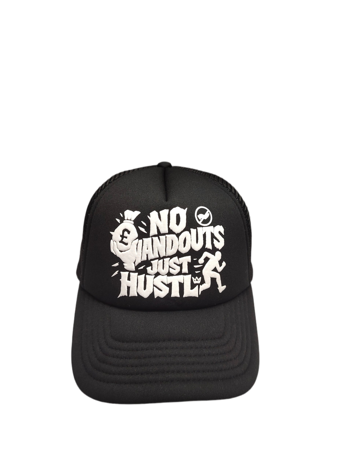 Just Hustle Cap - BLACK